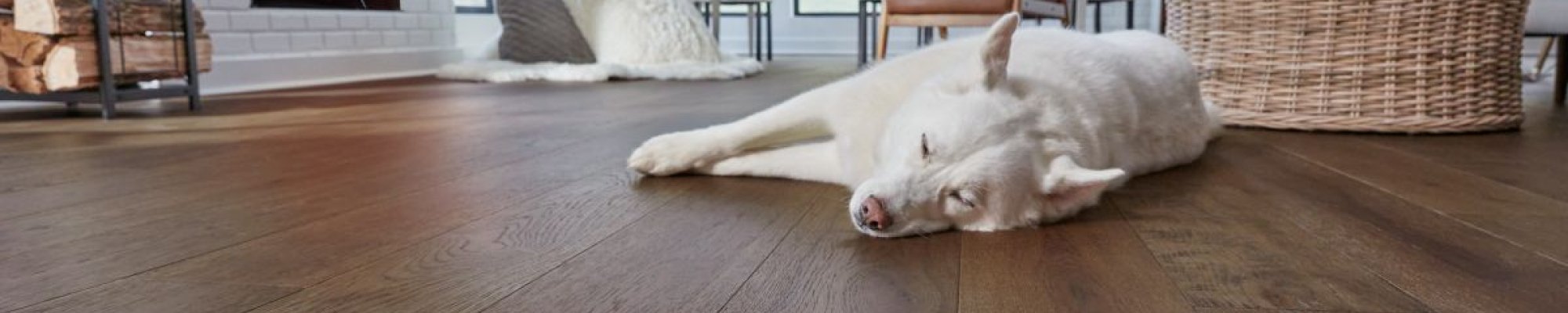 Engineered flooring for homes with pets